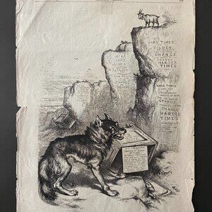 Thomas Nast, Political Carton, Woodcut Engraving, sheet music, audiobook